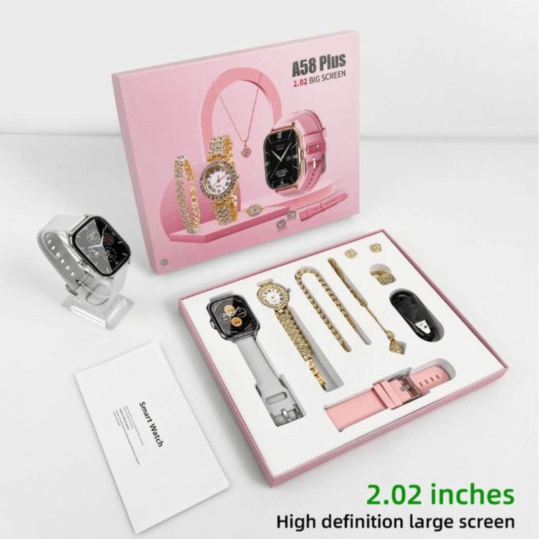 7-in-1 A58 Plus Smart Watch