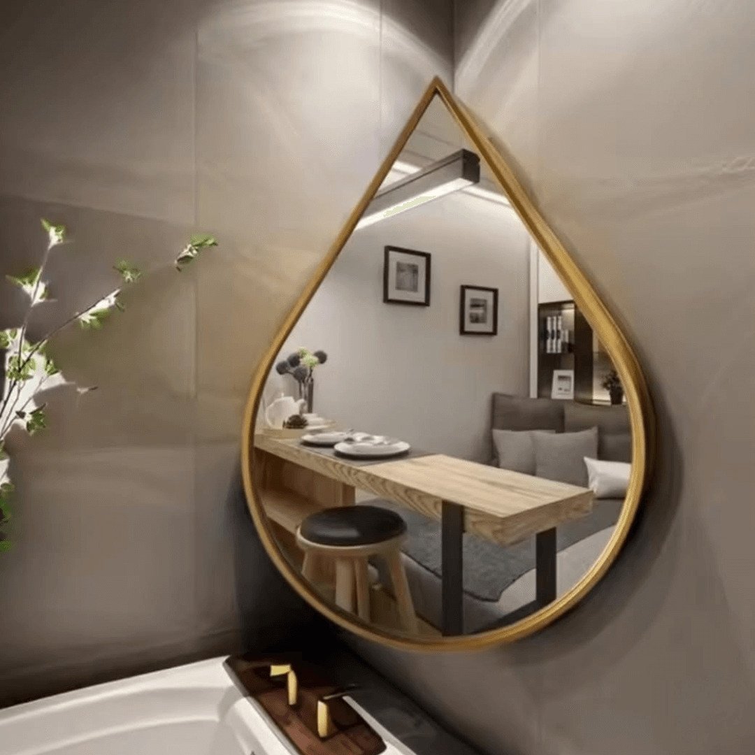 Decorative Oval Shaped Mirror