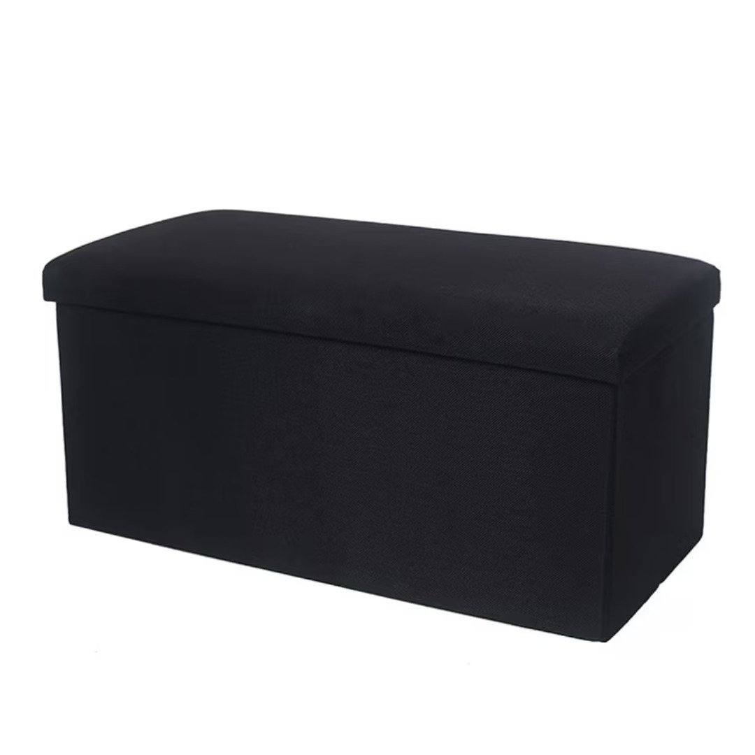 Leather Ottoman Storage Box