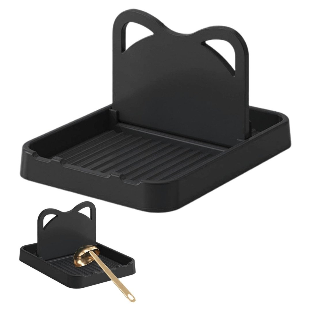 Countertop Pot Lid Rack and Spoon Holder - Image 2
