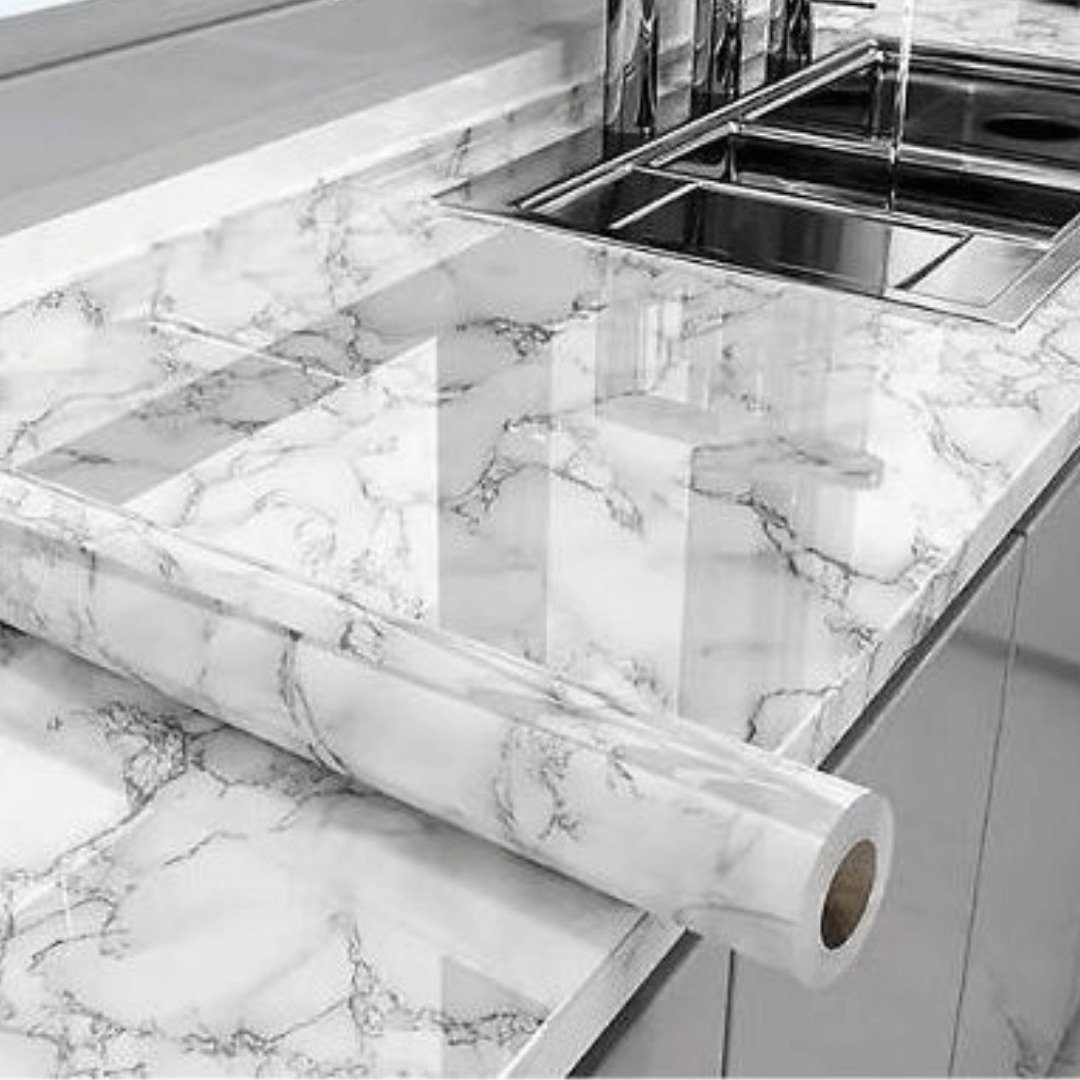 Self-Adhesive Marble Contact Paper