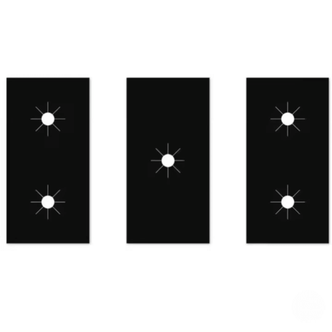 5-Hole Gas Stove Protective Cover Set