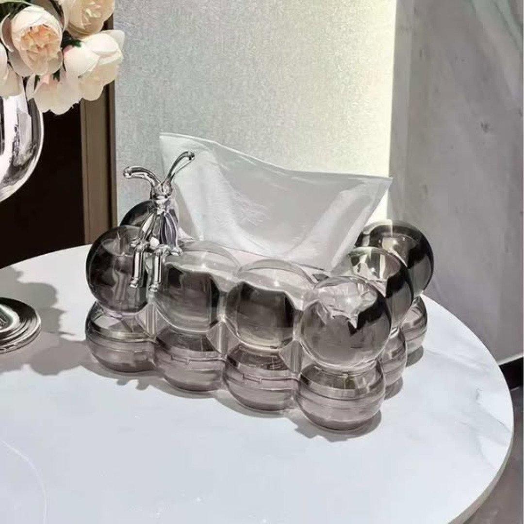 Bubble Tissue Box Serviette Holder