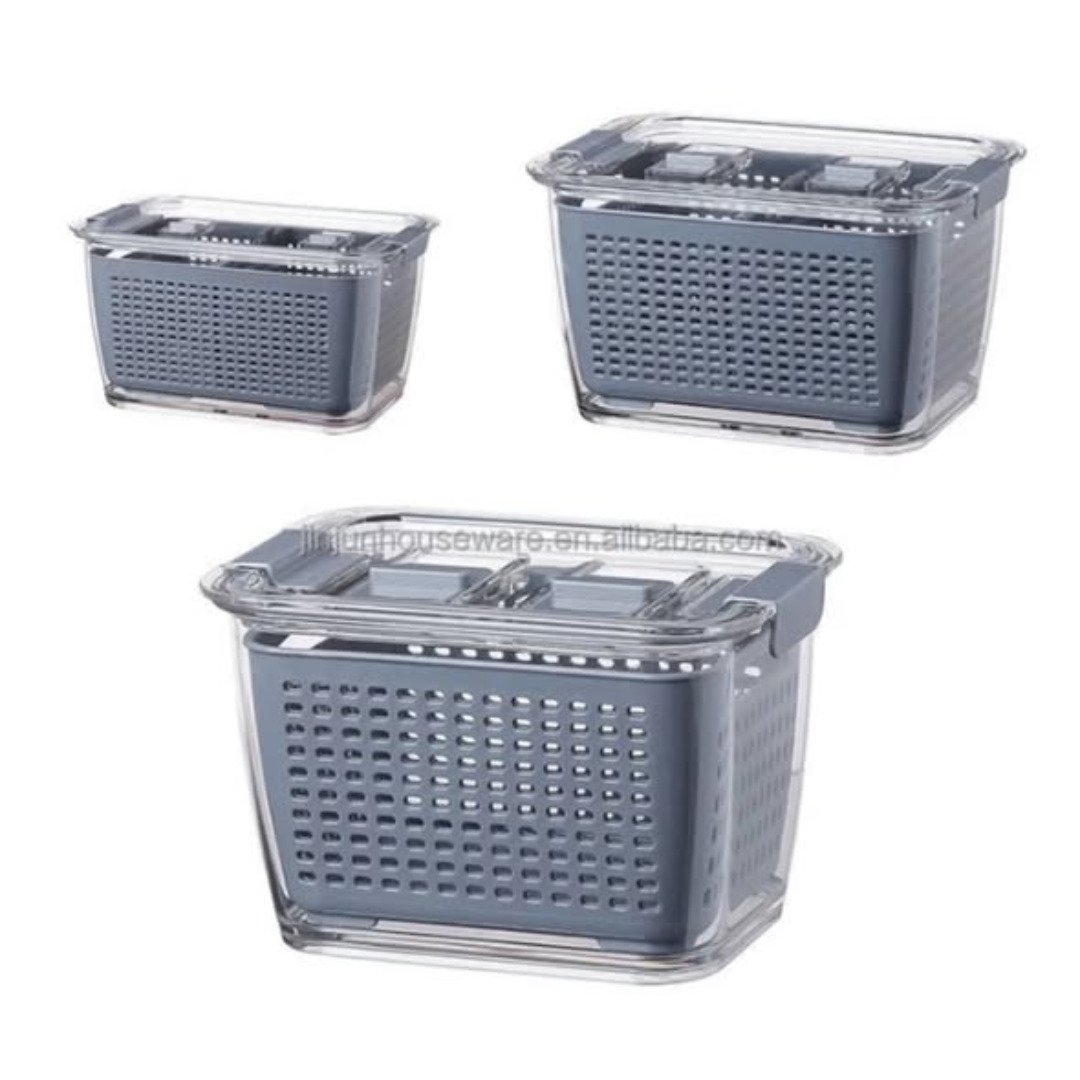 3pcs Fresh Food Storage Containers