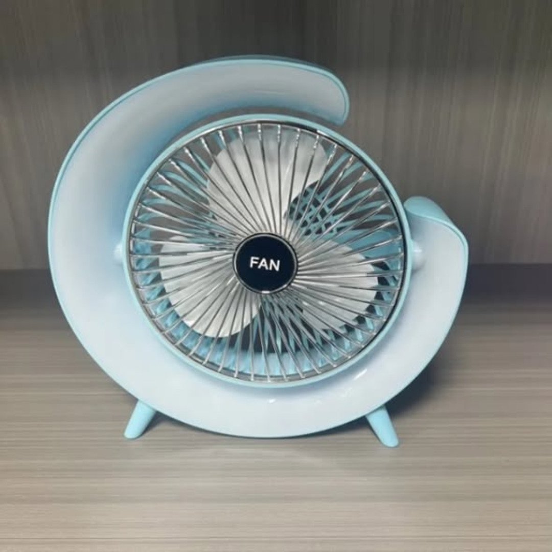 Portable Rechargeable Desktop Fan