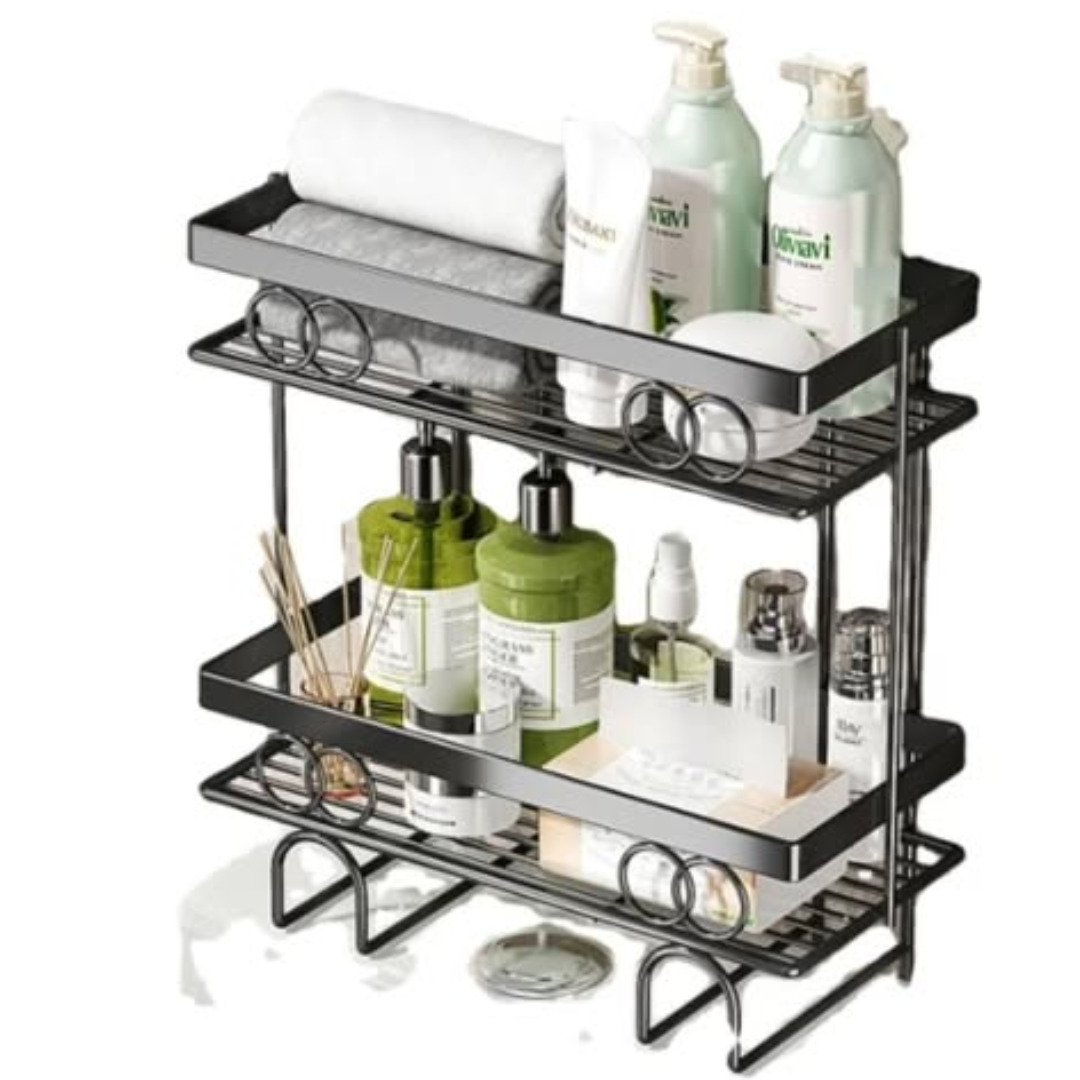 Metal Bathroom Storage Shelf