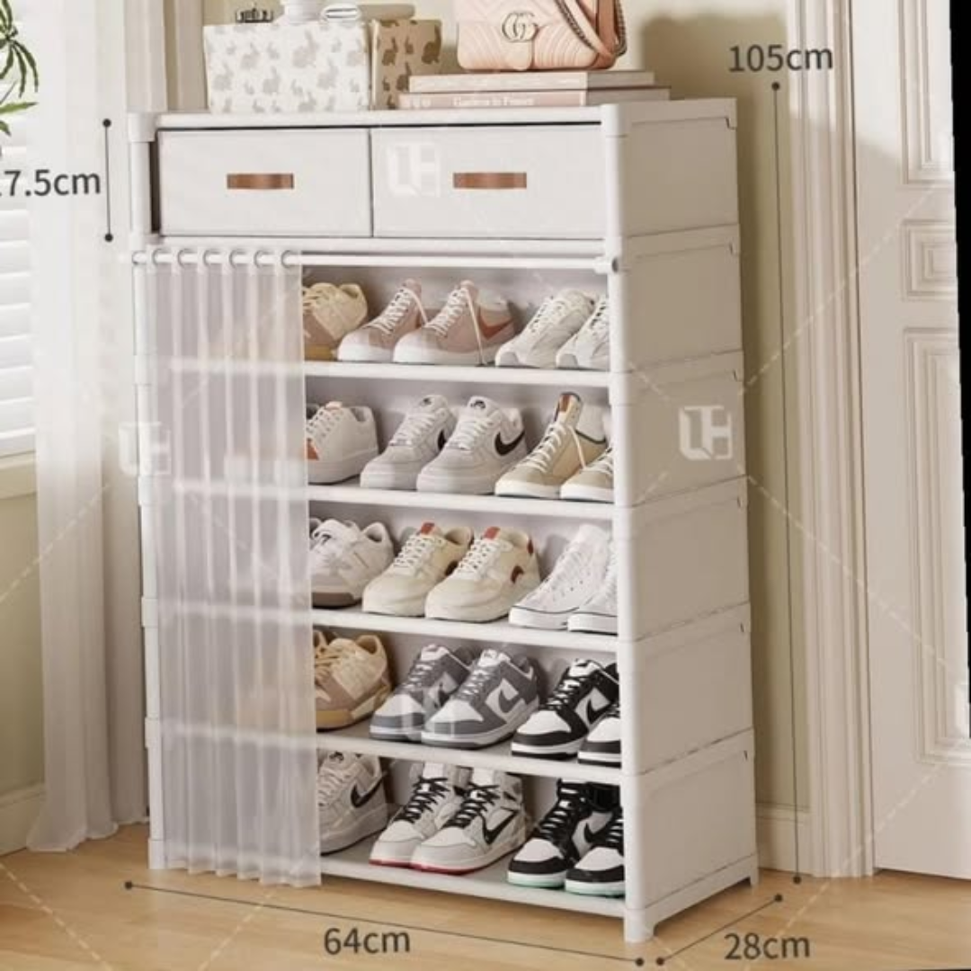 Multi-layer shoe cabinet