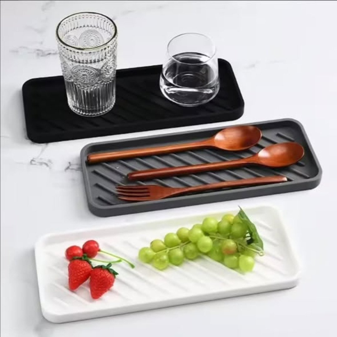 Silicone Sink Protector and Bathroom Tray