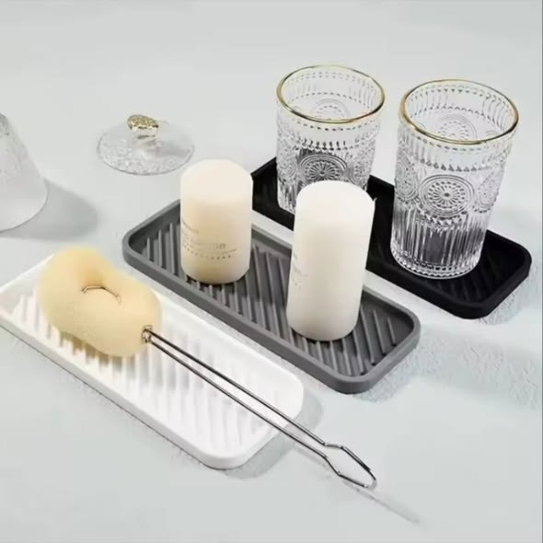 Silicone Sink Protector and Bathroom Tray