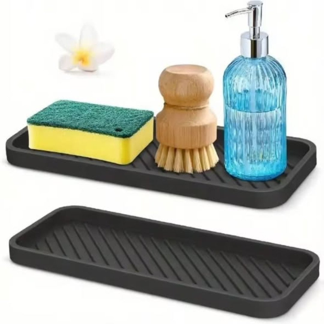 Silicone Sink Protector and Bathroom Tray