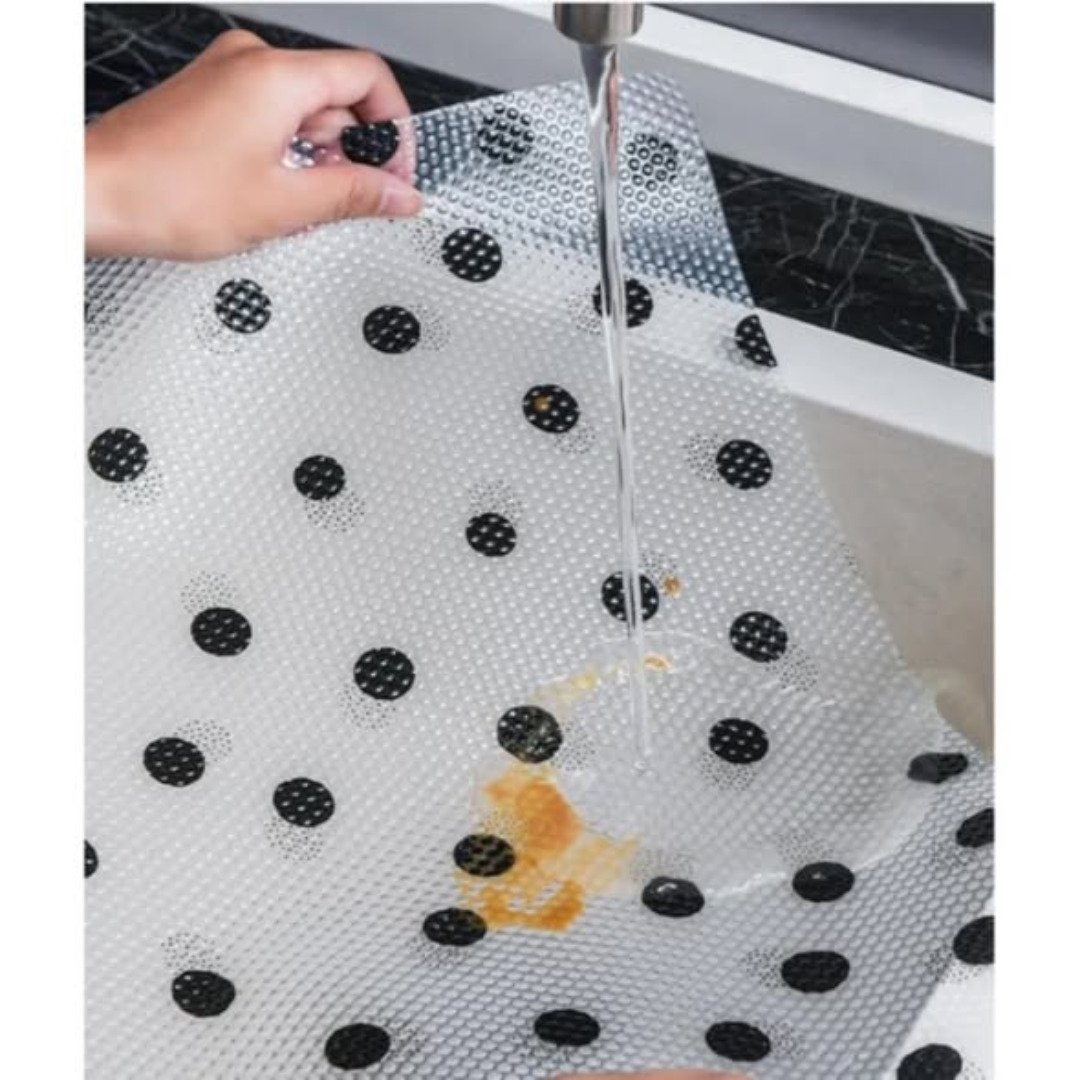 Polka dot Water proof drawer/shelf Liners