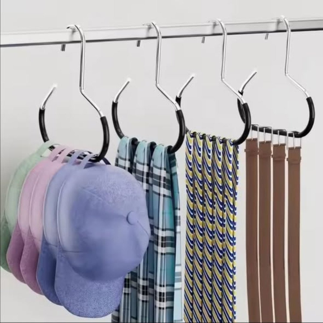 5pcs Non-slip Scarf Belt and Cap Hanger