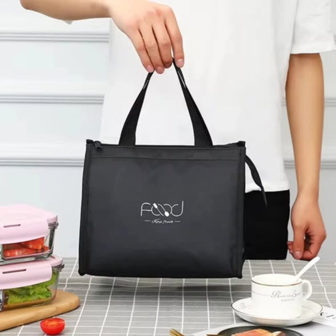 THERMAL INSULATED TOTE LUNCH BAG