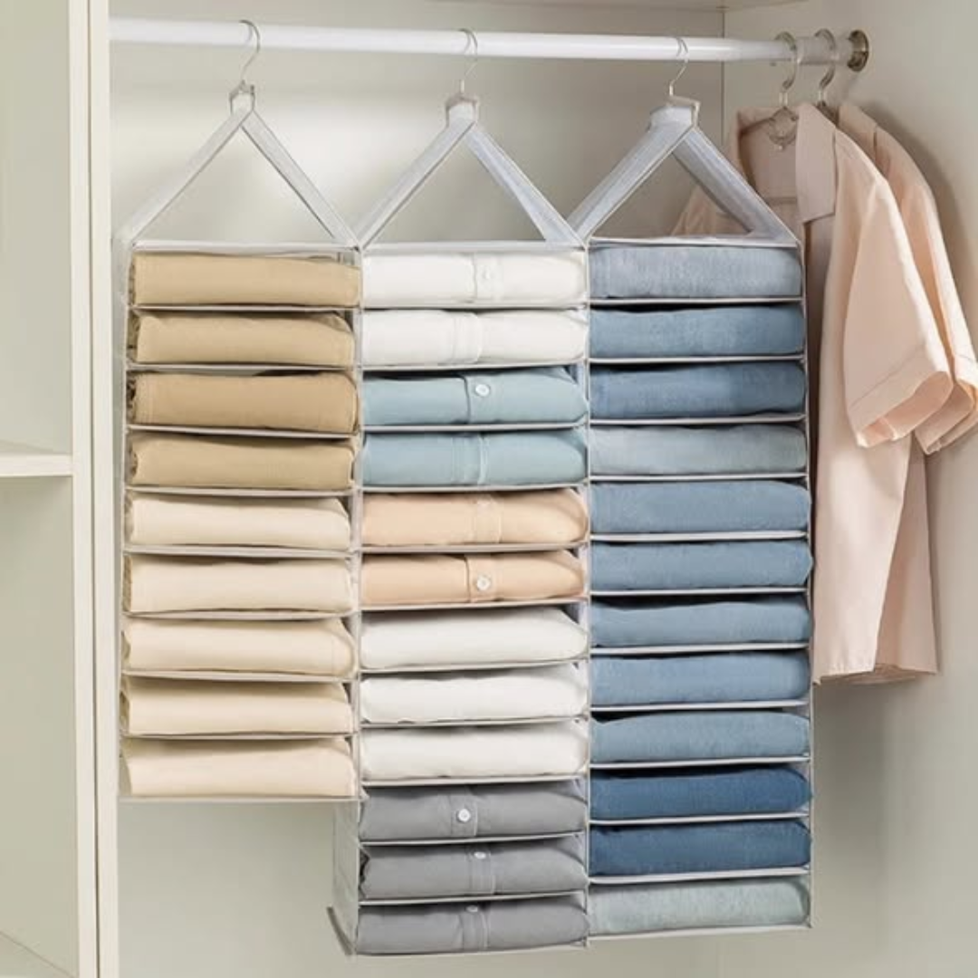 Foldable Wardrobe Hanging Clothes Storage Bag