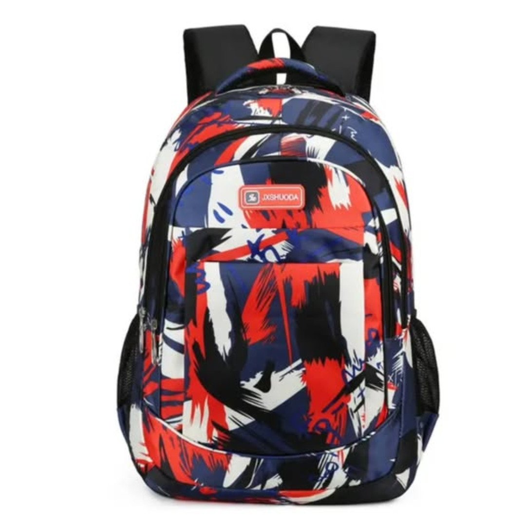 Geometric pattern school bags