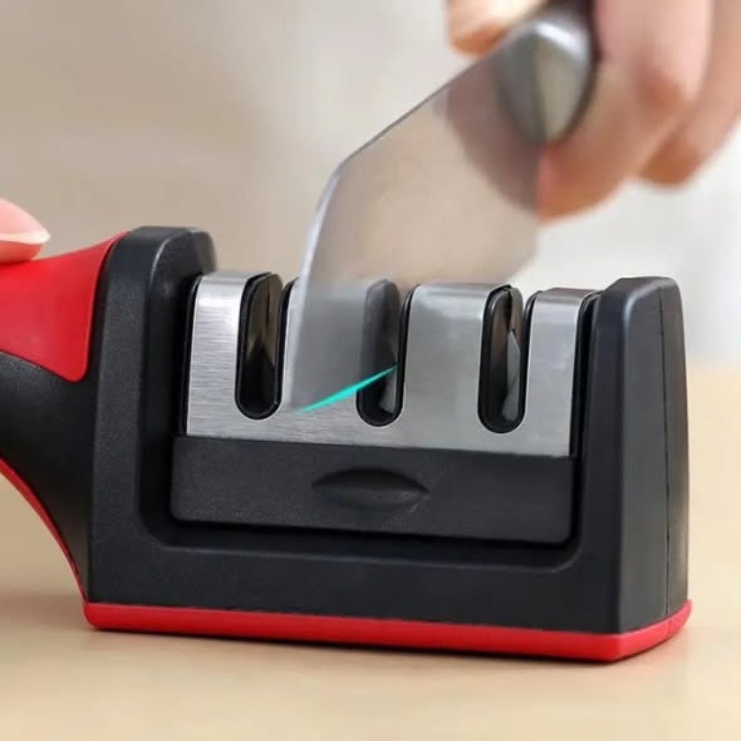 Stainless steel knife sharpener