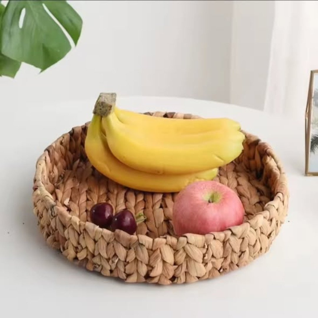 3 in 1 Handmade Rattan Deco Trays