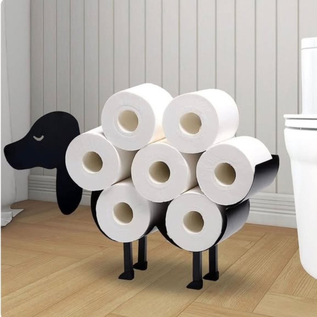 Toilet Paper Holder Metallic Finish