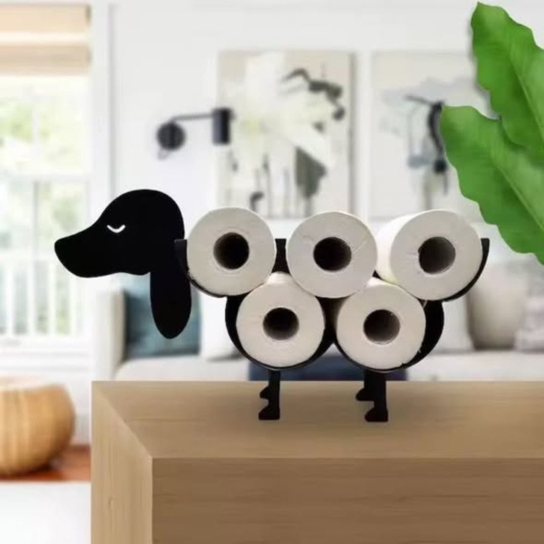 Toilet Paper Holder Metallic Finish