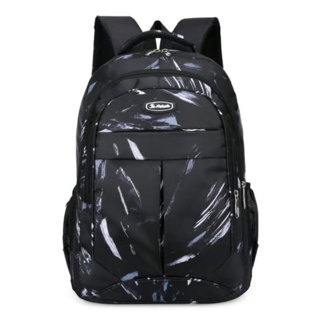 Geometric pattern school bag