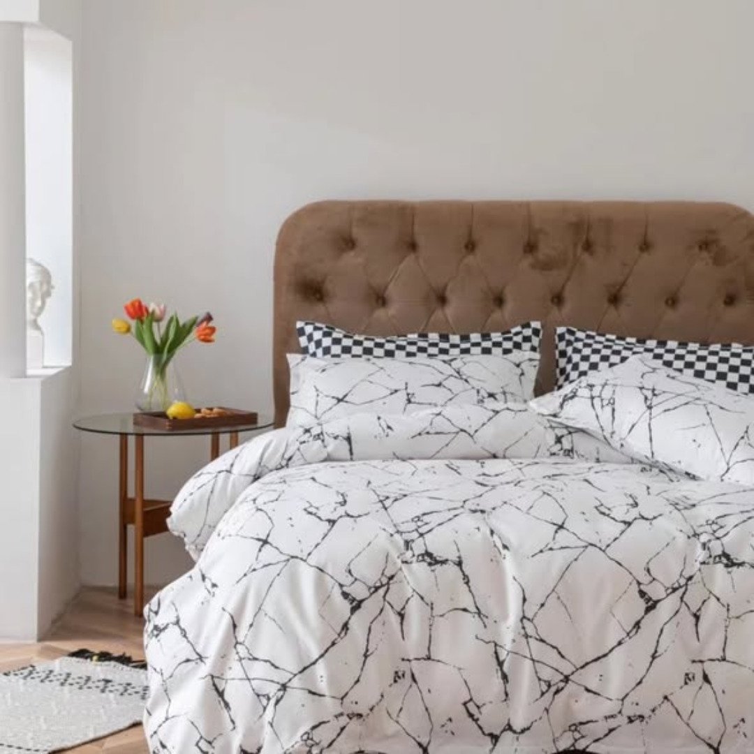 Luxury Nordic style Cotton Microfiber Duvet cover sets
