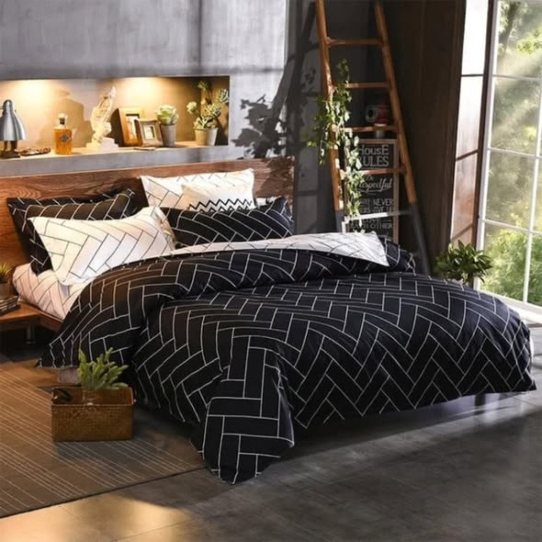 Luxury Nordic style Cotton Microfiber Duvet cover sets