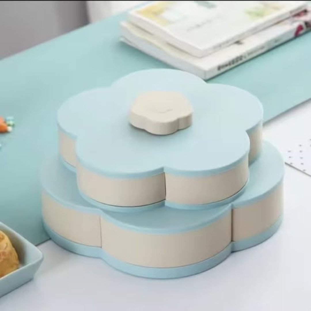 ROTATING PETAL TRAY SNACK