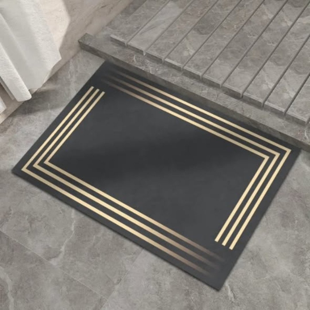 Diatom bathroom mats