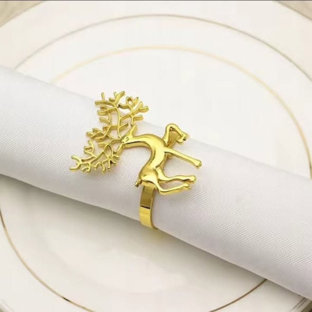 6pc Napkin Rings Set