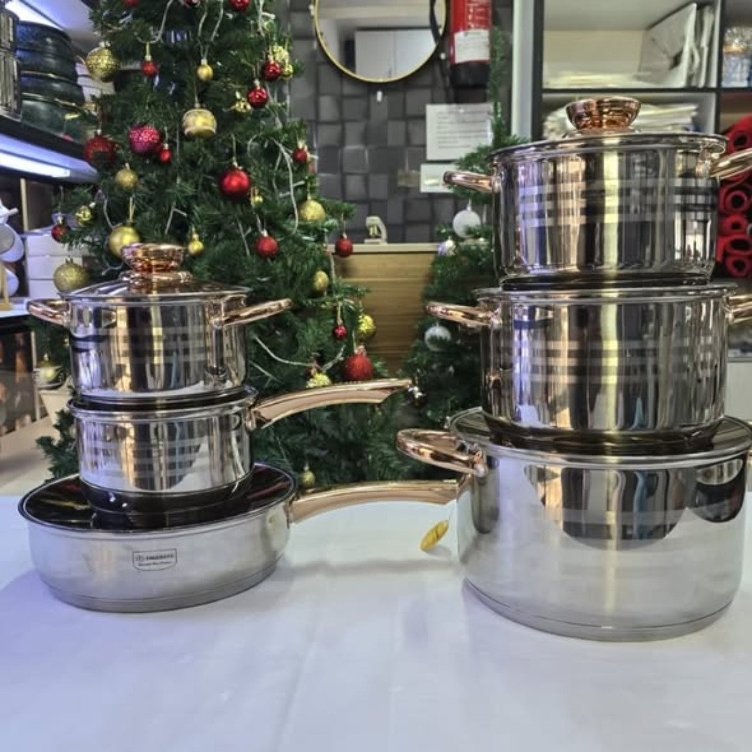 12pcs Stainless Steel Cookware