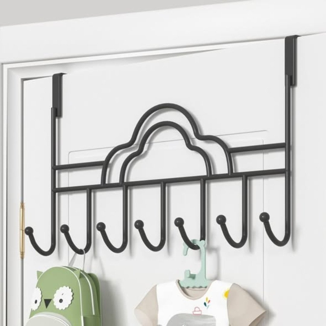 7 Hook Heavy duty over the door hanger