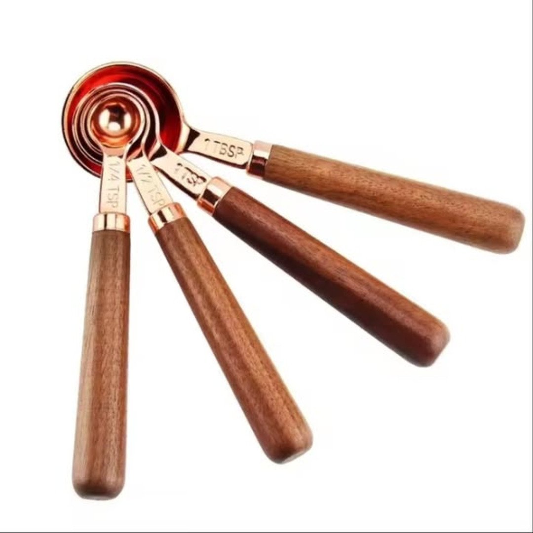 8pcs stainless steel Measuring Scooping spoons