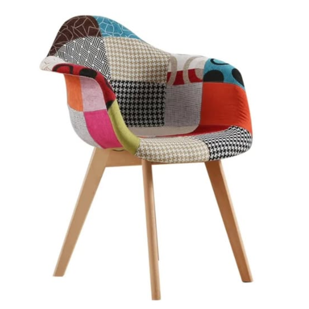Bucket Patchwork Eames chair