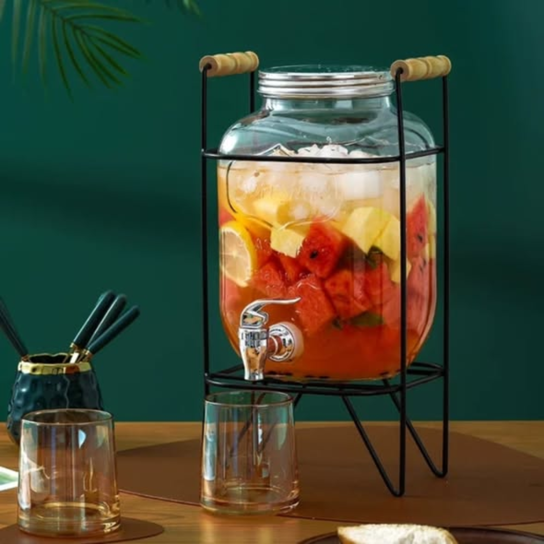 Glass Juice Dispensers