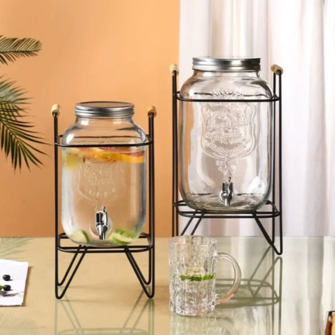Glass Juice Dispensers