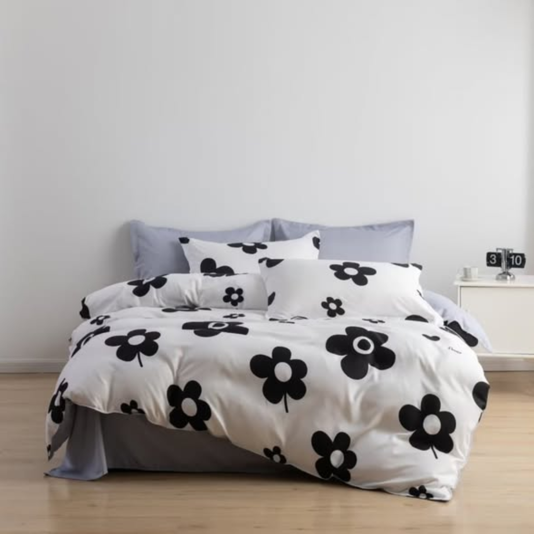 Nordic style Cotton Microfiber Duvet cover sets
