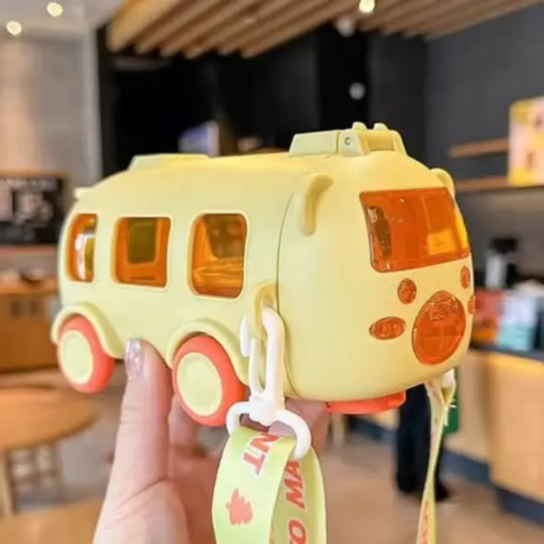 Cool cute bus flask
