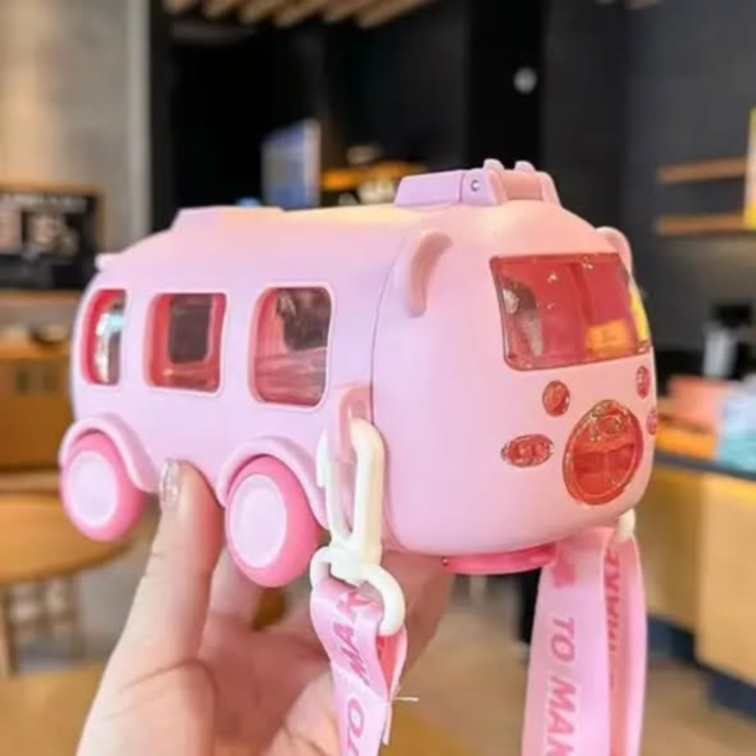 Cool cute bus flask