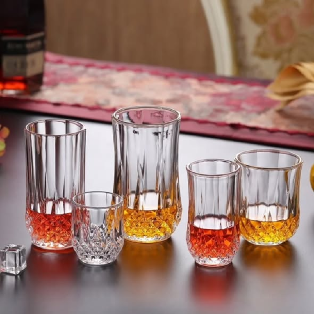 Diamond glasses