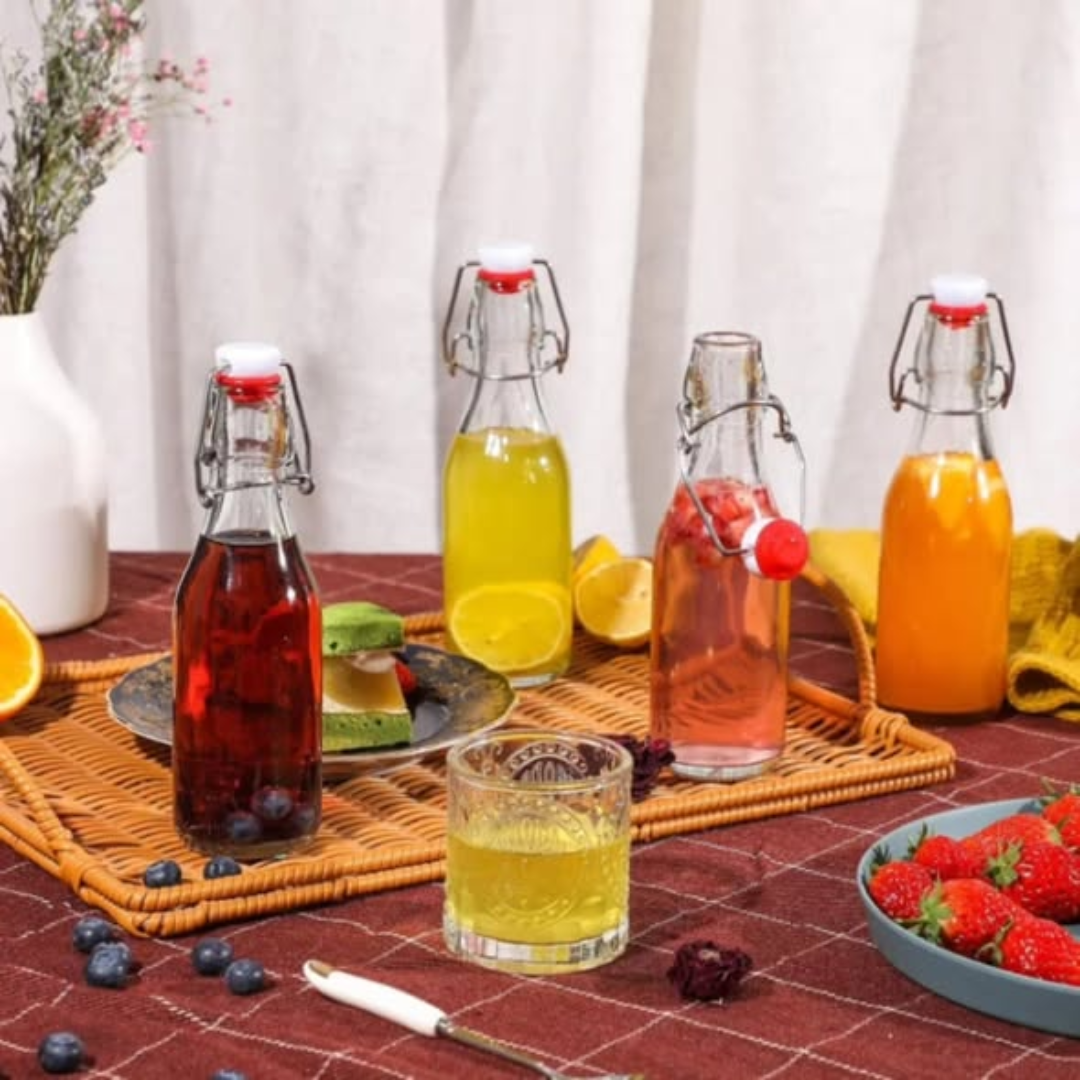 Swing Top Glass Bottles