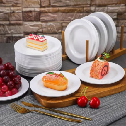 Ceramic White Side Plate