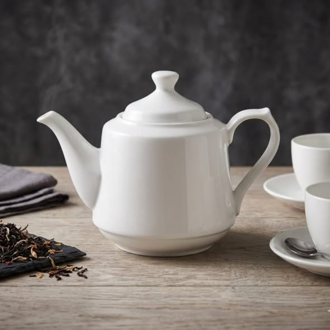 Ceramic White kettle square