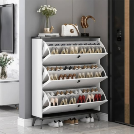 Bucket Flip Shoe Rack
