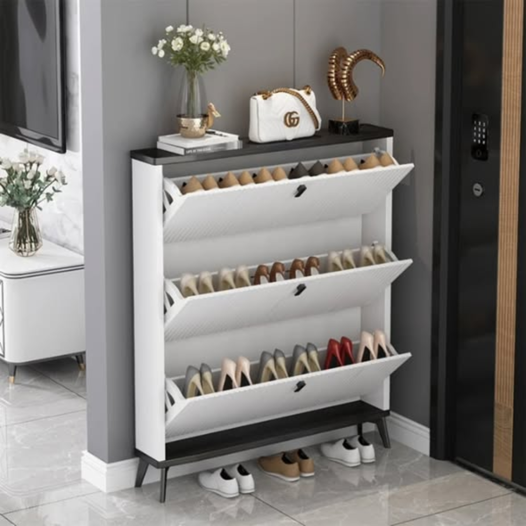 Bucket Flip Shoe Rack