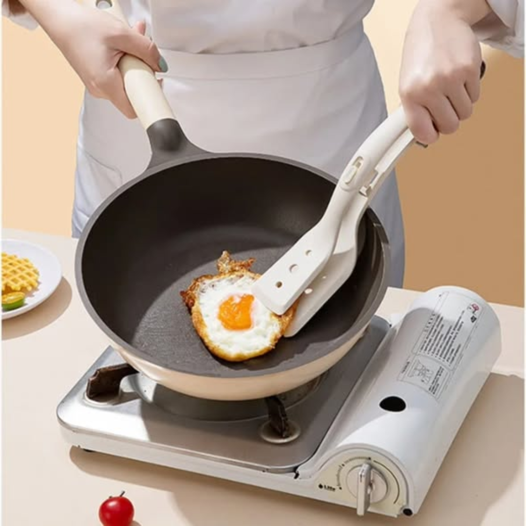 2-in-1 Silicone Spatula / Tongs