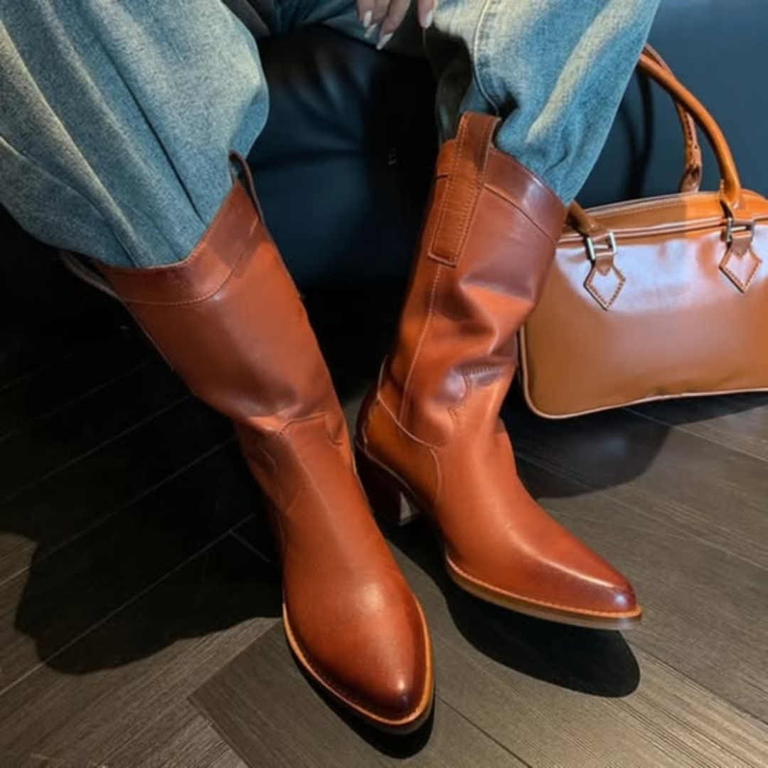 Brown - Girls Boots