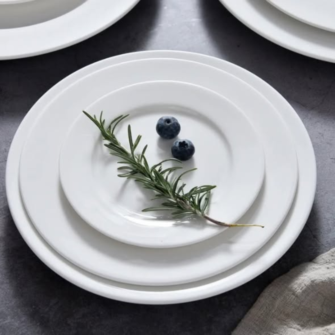 Ceramic plates 6 PCs set