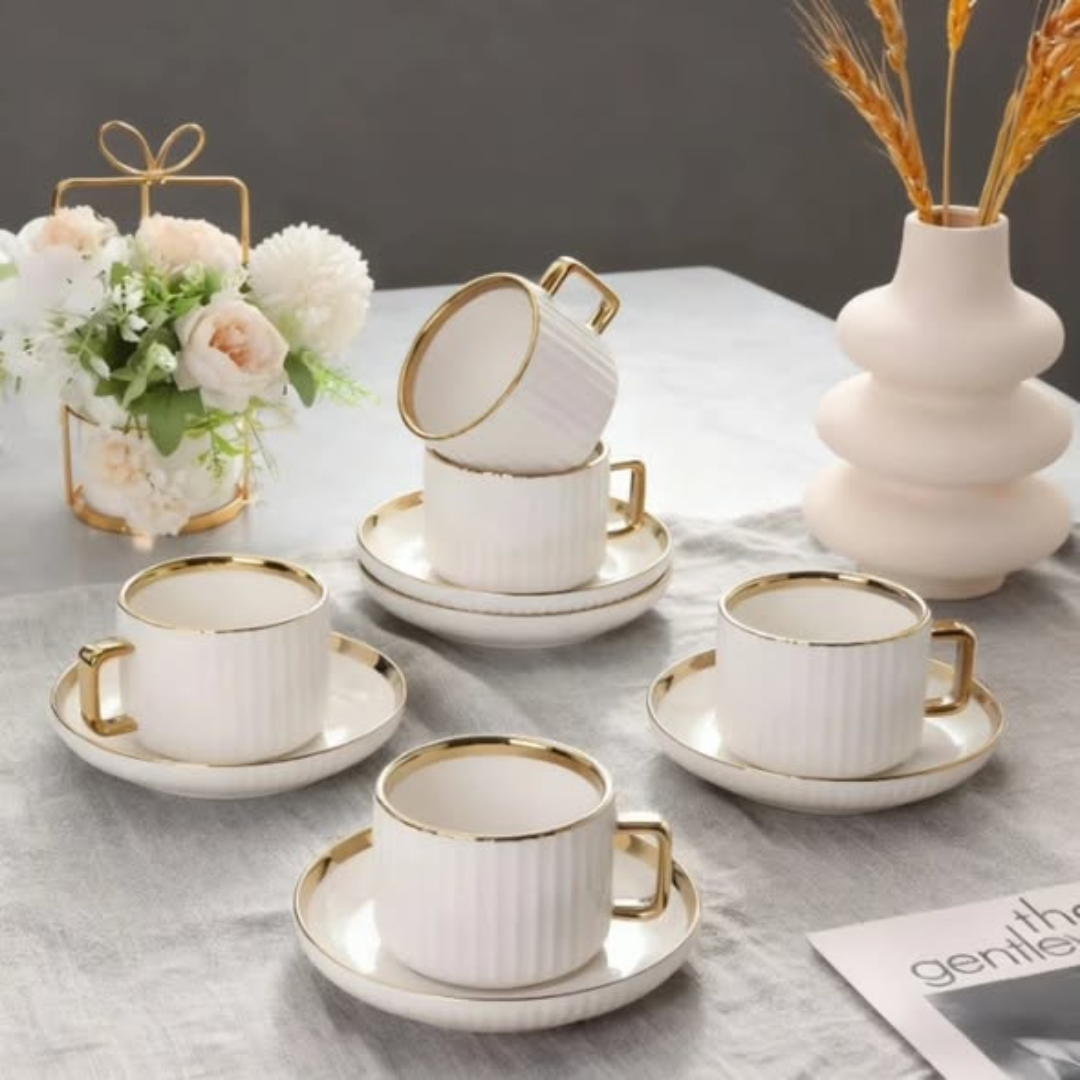 12pcs Ceramic Coffee Tea Cups