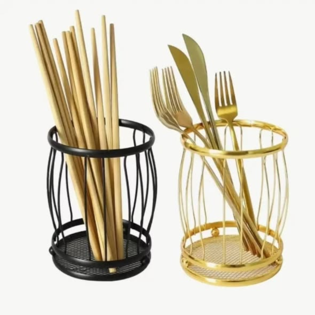 Metal Cutlery Holder Organizer