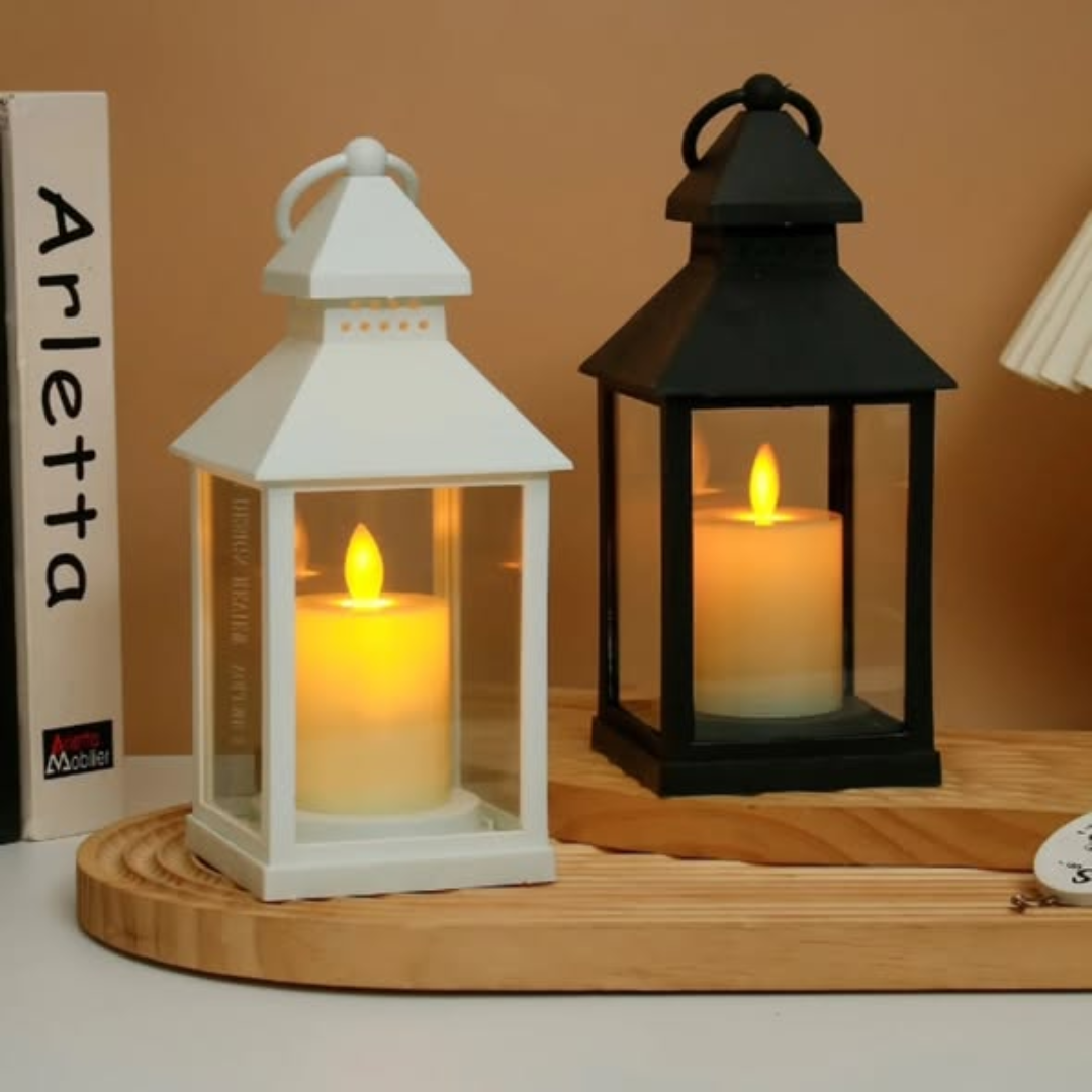 Latern vintage style candle holder